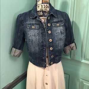 Highway Jeans Short Sleeved Denim Jacket.